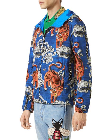 gucci bengal jacket replica|Gucci tiger nylon canvas.